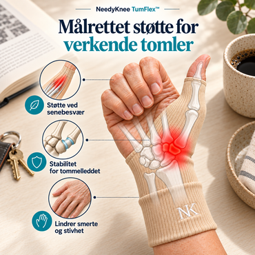 NeedyKnee TumFlex™ – Støtte og komfort