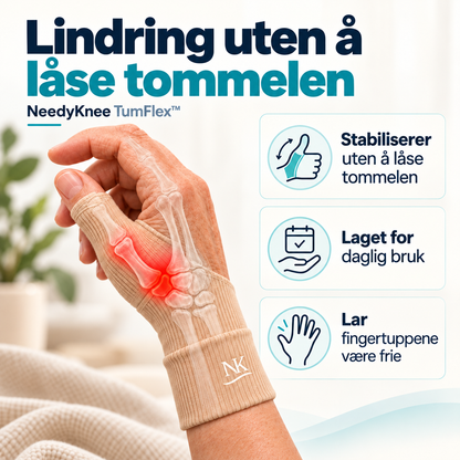 NeedyKnee TumFlex™ – Støtte og komfort
