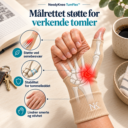 NeedyKnee TumFlex™ – Støtte og komfort
